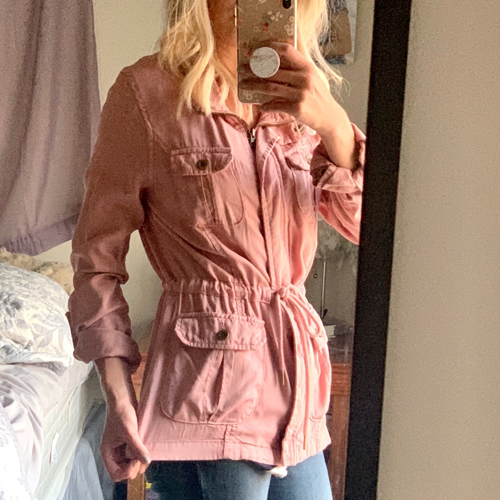Pink Utility Jacket - Picture 4 of 6